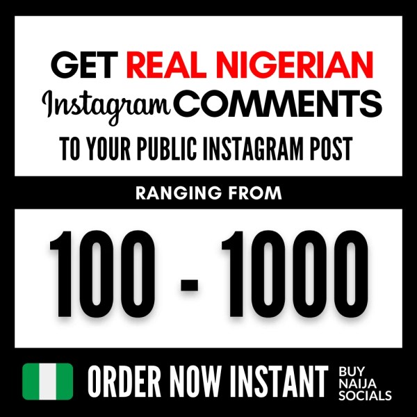 Nigerian Instagram Comments